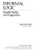 Informal logic : possible worlds and imagination /