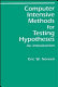 Computer-intensive methods for testing hypotheses : an introduction /