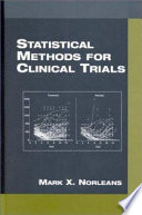 Statistical methods for clinical trials /