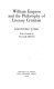 William Empson and the philosophy of literary criticism /