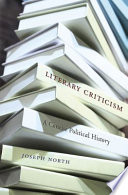 Literary criticism : a concise political history /