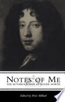 Notes of me : the autobiography of Roger North /