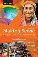 Making sense : a student's guide to research and writing : social sciences /