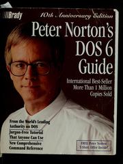 Peter Norton's DOS 6 guide /