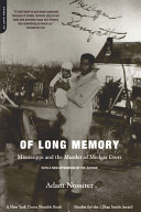 Of long memory : Mississippi and the murder of Medgar Evers /