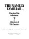 The name is familiar-- : who played who in the movies? ; a directory of title characters /