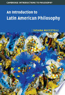 An introduction to Latin American philosophy /