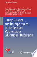 Design Science and Its Importance in the German Mathematics Educational Discussion /