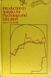 Introduction to statistics for psychology and education /