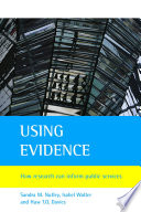 Using evidence : how research can inform public services /