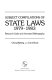 Subject compilations of state laws, 1979-1983 : research guide and annotated bibliography /
