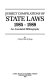 Subject compilations of state laws, 1985-1988 : an annotated bibliography /