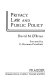 Privacy, law, and public policy /
