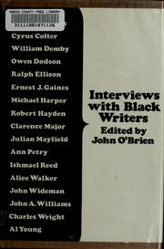 Interviews with Black writers.