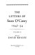 The letters of Sean O'Casey /