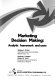 Marketing decision making : analytic framework and cases /