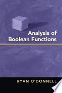 Analysis of boolean functions /