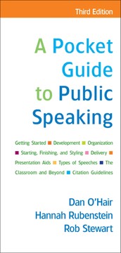 A pocket guide to public speaking /