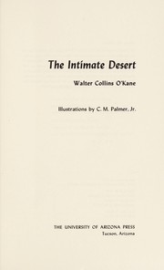 The intimate desert /