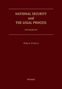 National security and the legal process /