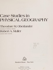 Case studies in physical geography /