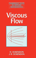 Viscous flow /