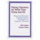 Paying teachers for what they know and do : new and smarter compensation strategies /