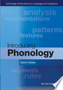 Introducing phonology /
