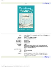 Reading Beowulf : an introduction to the poem, its background, and its style /