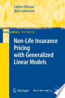 Non-life insurance pricing with generalized linear models /