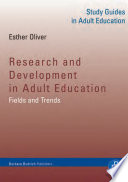 Research and Development in Adult Education : fields and trends /