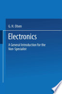 Electronics : a general introduction for the non-specialist /