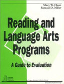 Reading and language arts programs : a guide to evaluation /