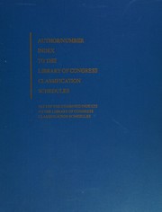 The combined indexes to the Library of Congress classification schedules, 1974 /