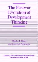 The postwar evolution of development thinking /