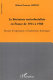La littérature anticolonialiste en France de 1914 à 1960 : formes d'expression et fondements théoriques /