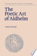 The poetic art of Aldhelm /