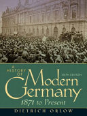 A history of modern Germany : 1871 to present /