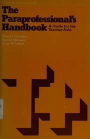 The paraprofessional's handbook : a guide for the teacher aide /