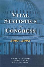 Vital statistics on Congress /
