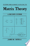 Matrix theory : a second course /