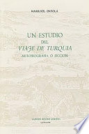 Un estudio del "Viaje de Turqu.