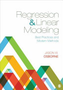 Regression & linear modeling : best practices and modern methods /