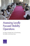 Assessing locally focused stability operations /