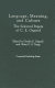 Language, meaning, and culture : the selected papers of C.E. Osgood /