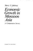 Economic growth in monsoon Asia : a comparative survey /