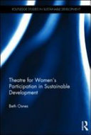 Theatre for women's participation in sustainable development /