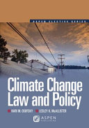 Climate change law and policy /