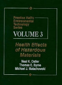 Health effects of hazardous materials /