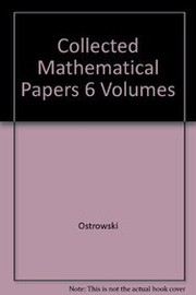 Collected mathematical papers /